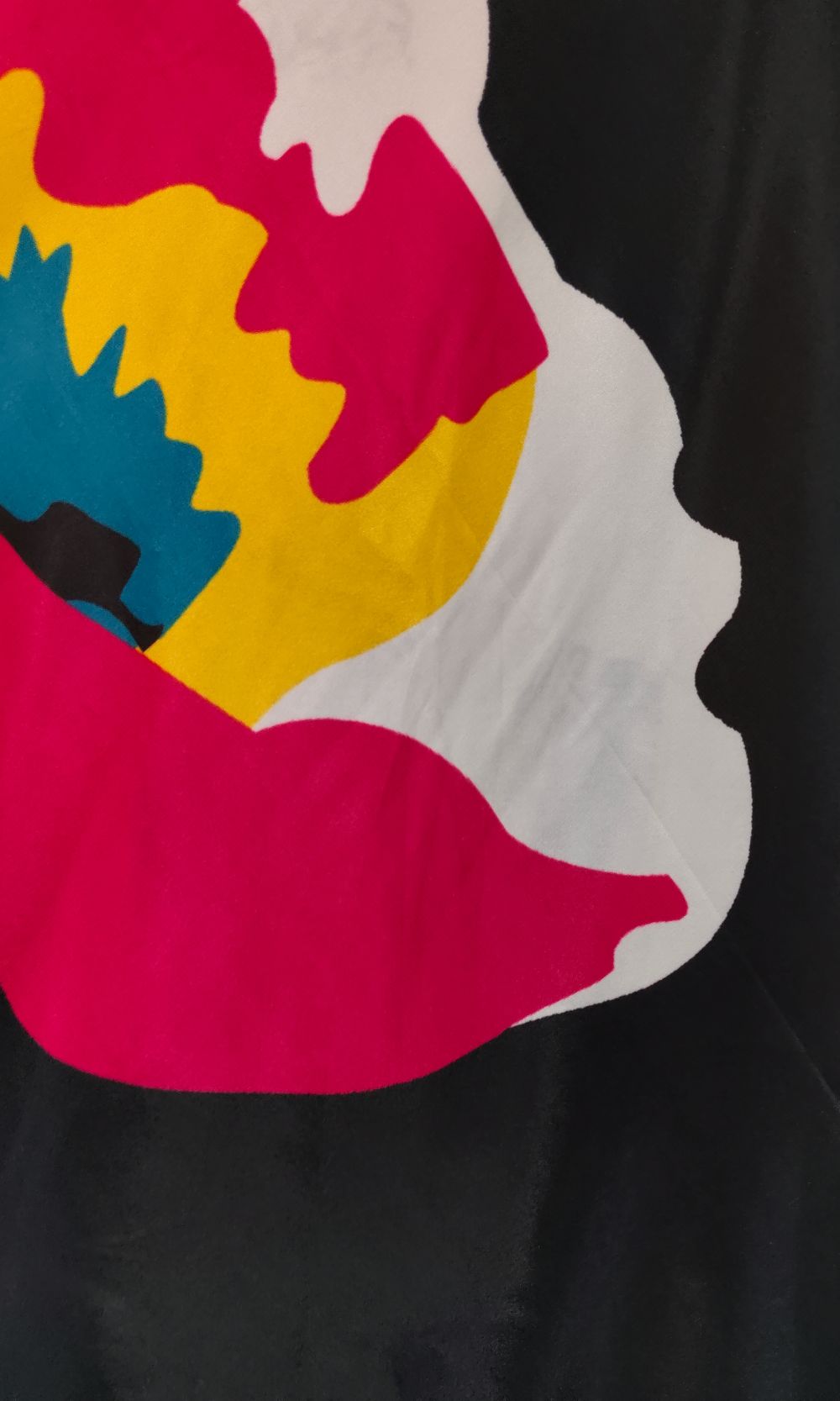 Black Multi-colour Floral Print Lehenga Set