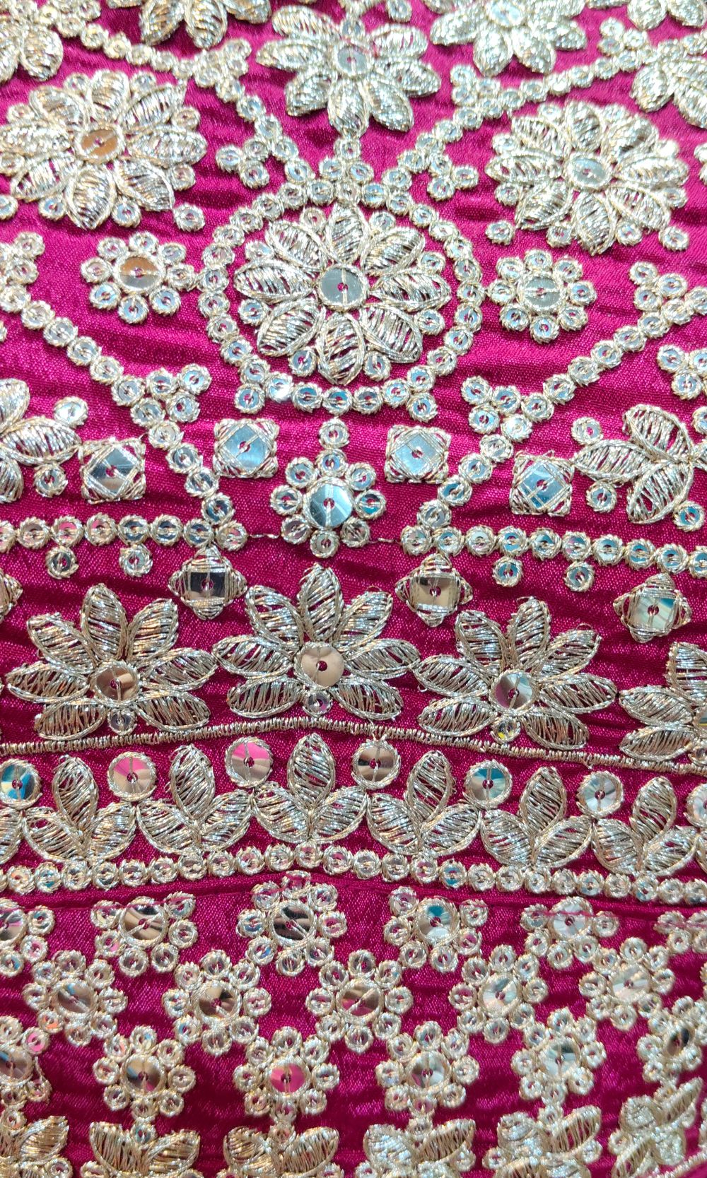 Pink Embroidered Lehenga Set