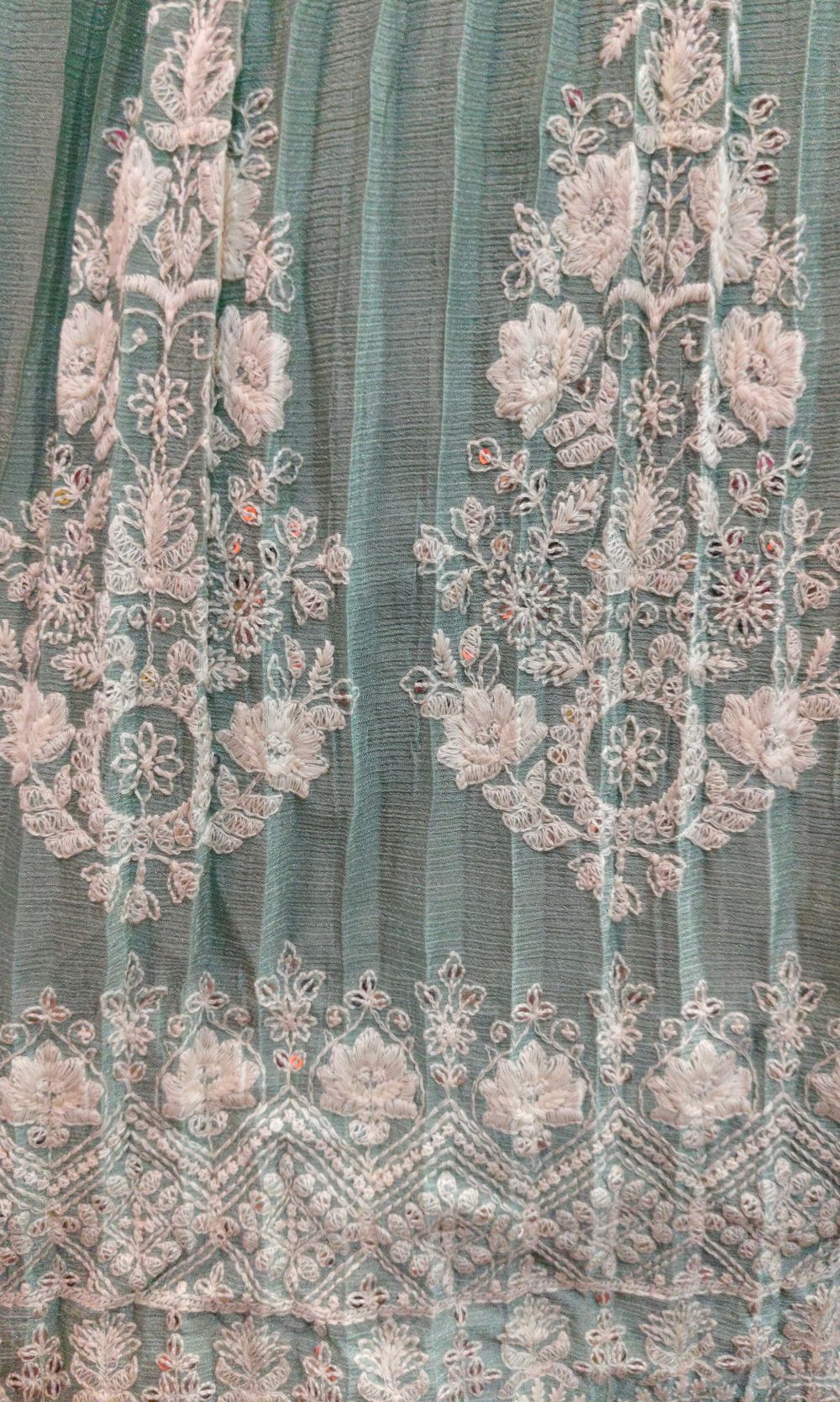 Pastel Mint Green Lehenga Set
