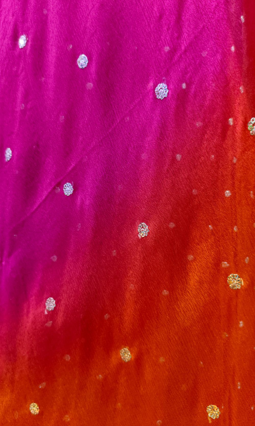 Pink-Orange Lehenga Set