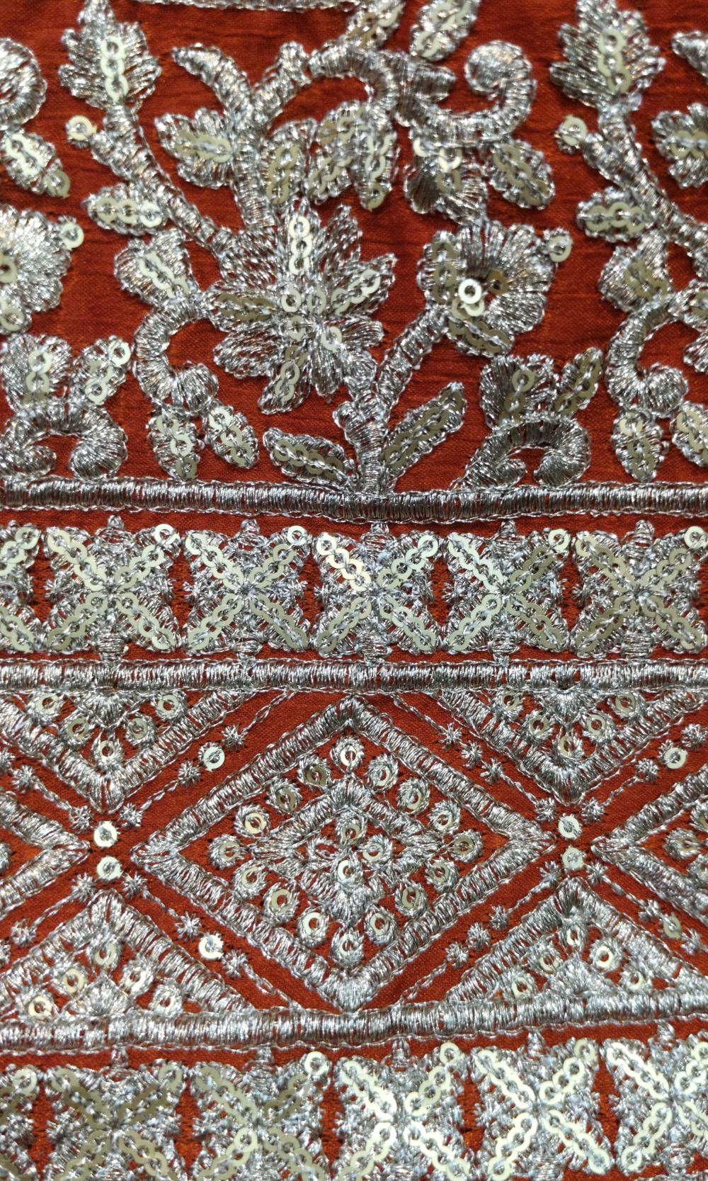 Orange-Pink Lehenga Set