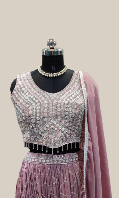 Pastel Pink Lehenga Set