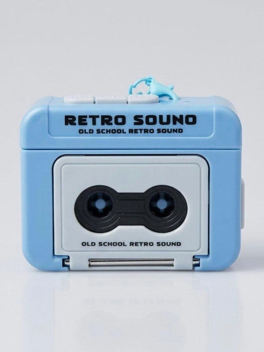 Retro Cassette Voice Recording Keychain