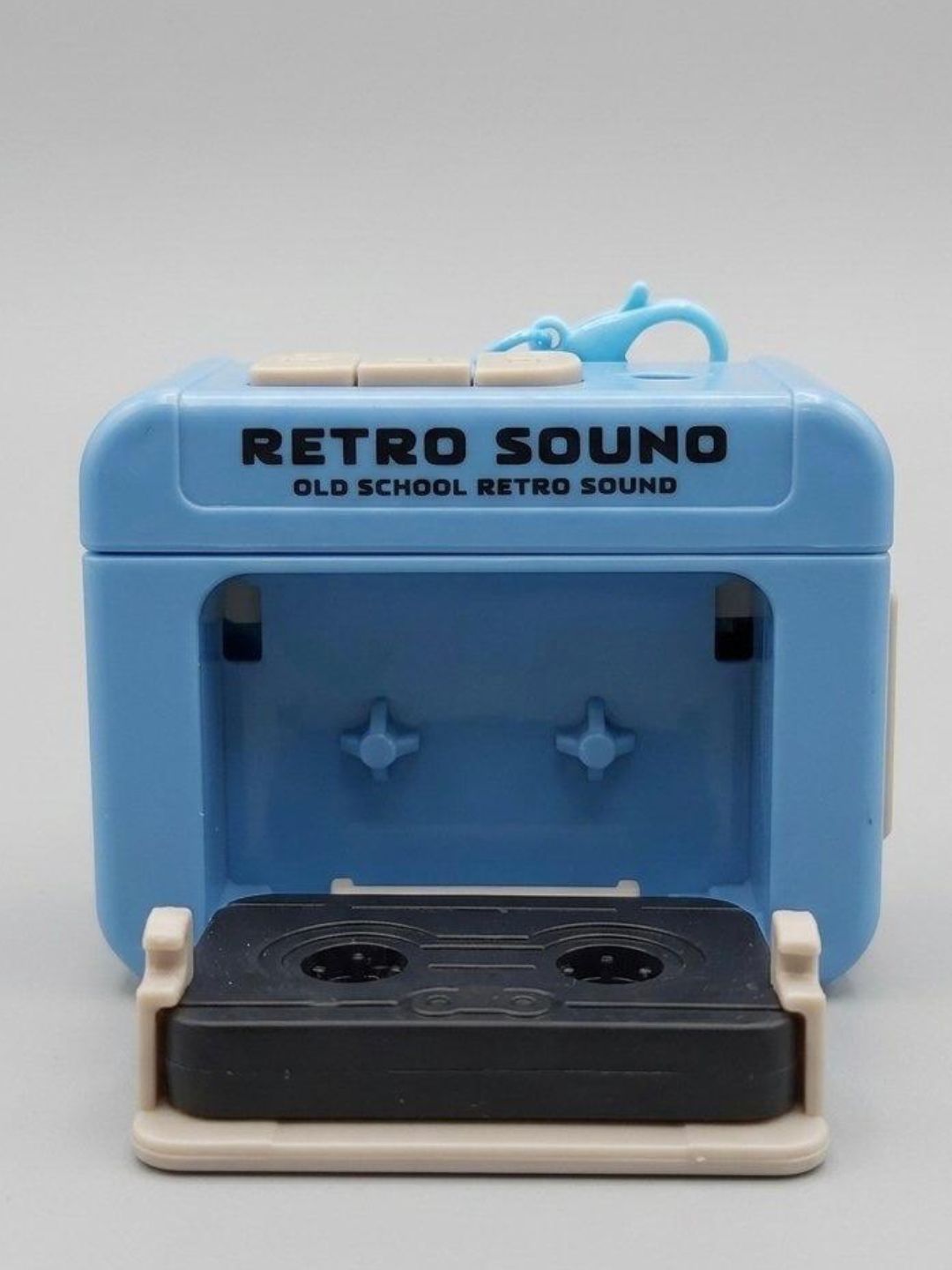 Retro Cassette Voice Recording Keychain