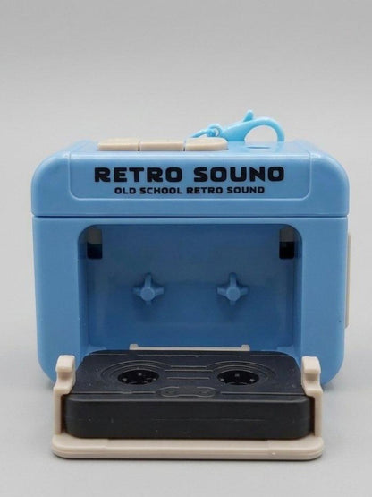 Retro Cassette Voice Recording Keychain
