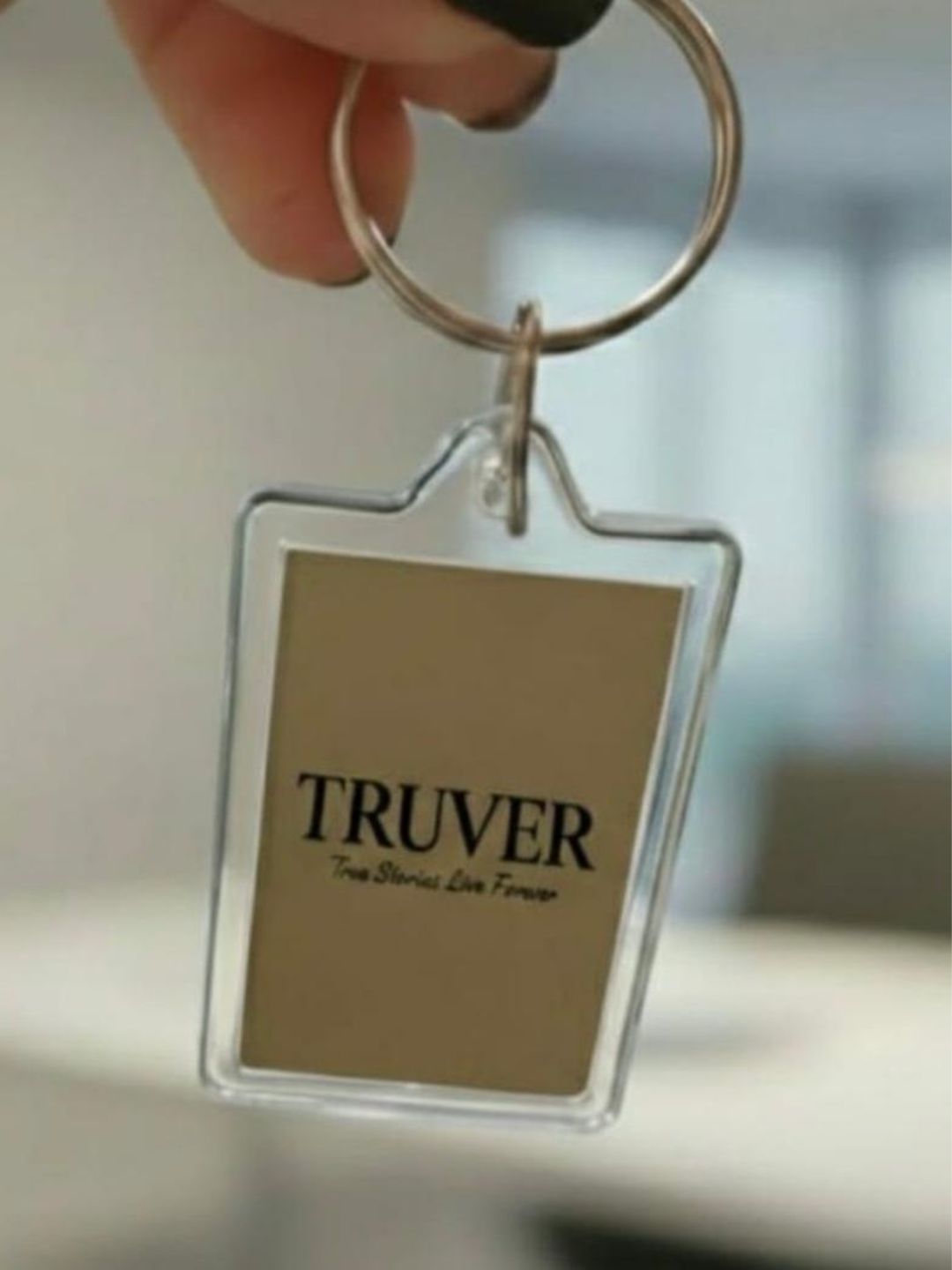 Double Sided Acrylic Photo Keychain