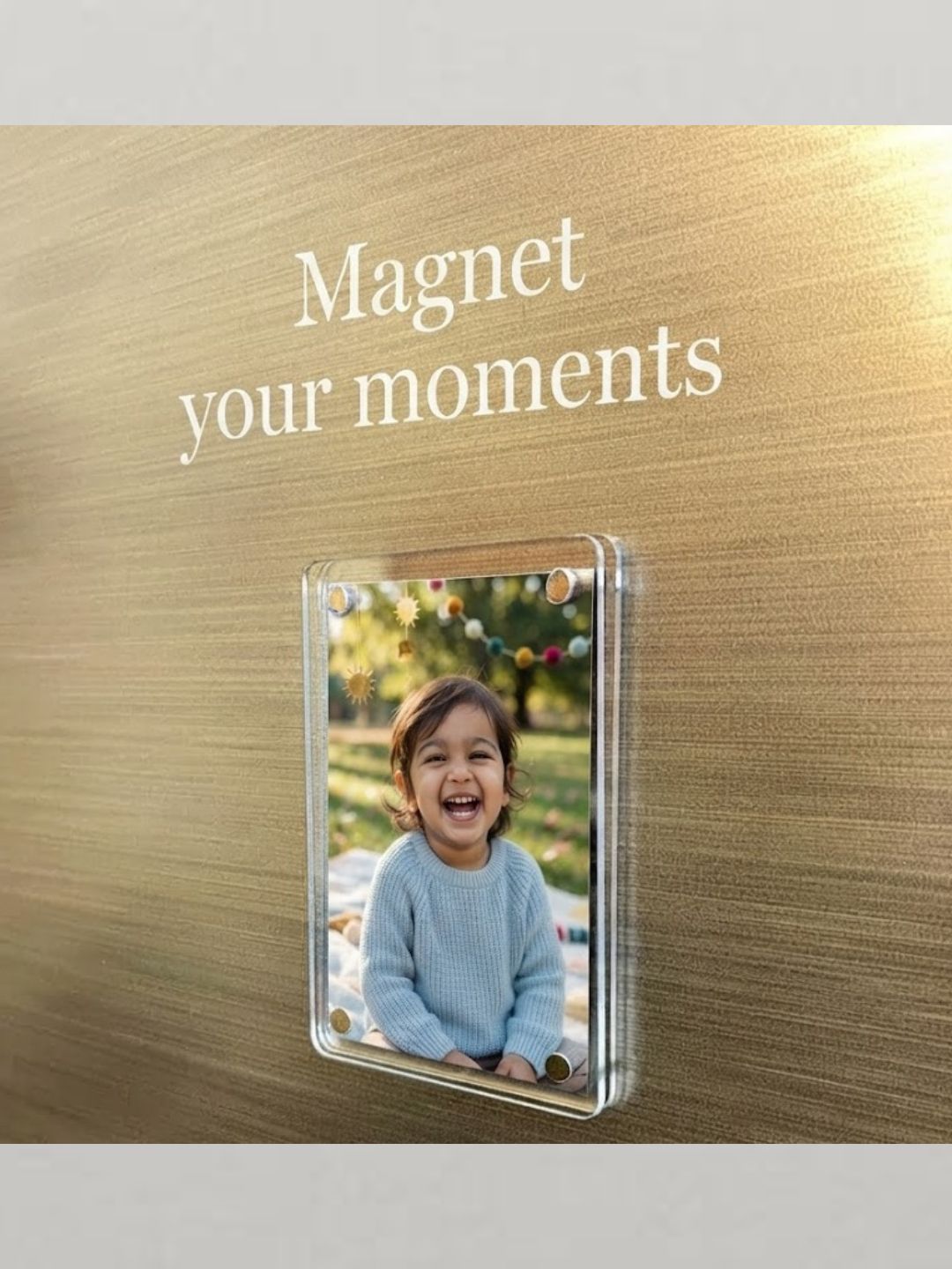 Acrylic Photo Fridge Magnet