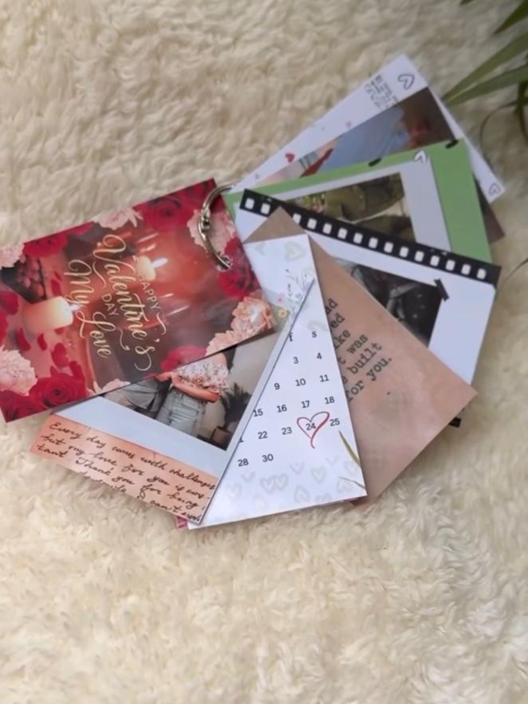 Custom Mini Ring Photo Album
