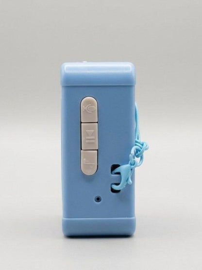 Retro Cassette Voice Recording Keychain