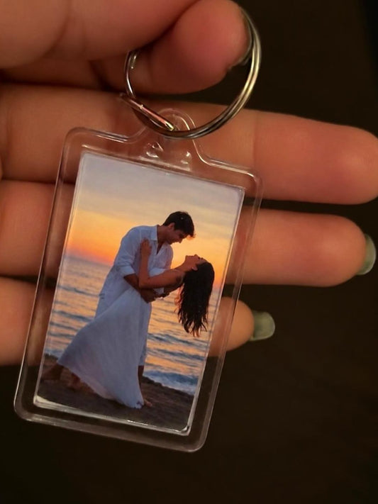 Double Sided Acrylic Photo Keychain